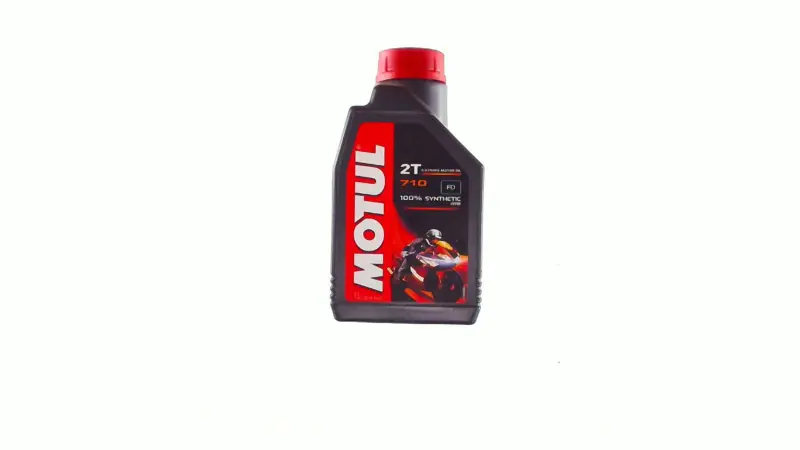 Моторное масло Motul 710 2T, 100% синтетическое, 1 л