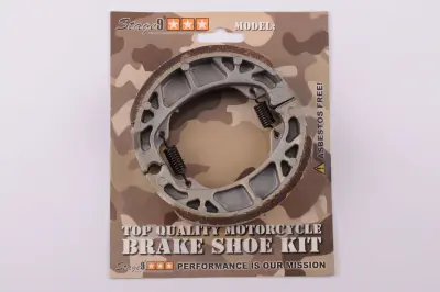 Барабанные тормозные колодки 4T GY6 50–150 для колес 10/12 STAGE-9