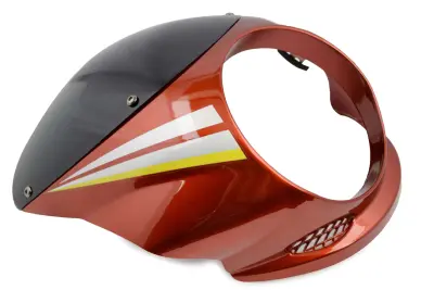 Передний обтекатель EVO для Zongshen и Lifan 125/150, красный, под круглую фару