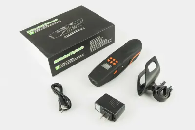 Велосипедная аудиосистема NEO AV126-O на руль с Bluetooth, FM-радио и фонарём