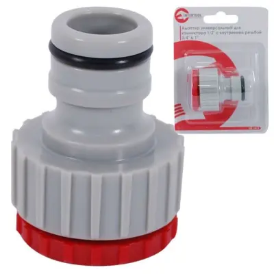 Адаптер INTERTOOL GE-1012 для конектора 3/4″, різьба 3/4″ і 1″