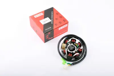 Статор генератора 4T GY6 125/150, 7+1 катушек