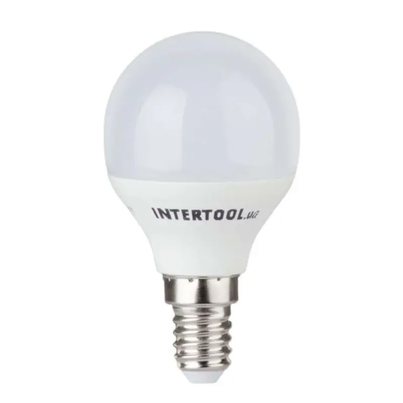 Світлодіодна лампа INTERTOOL 5 Вт E14 4000 К 450 лм