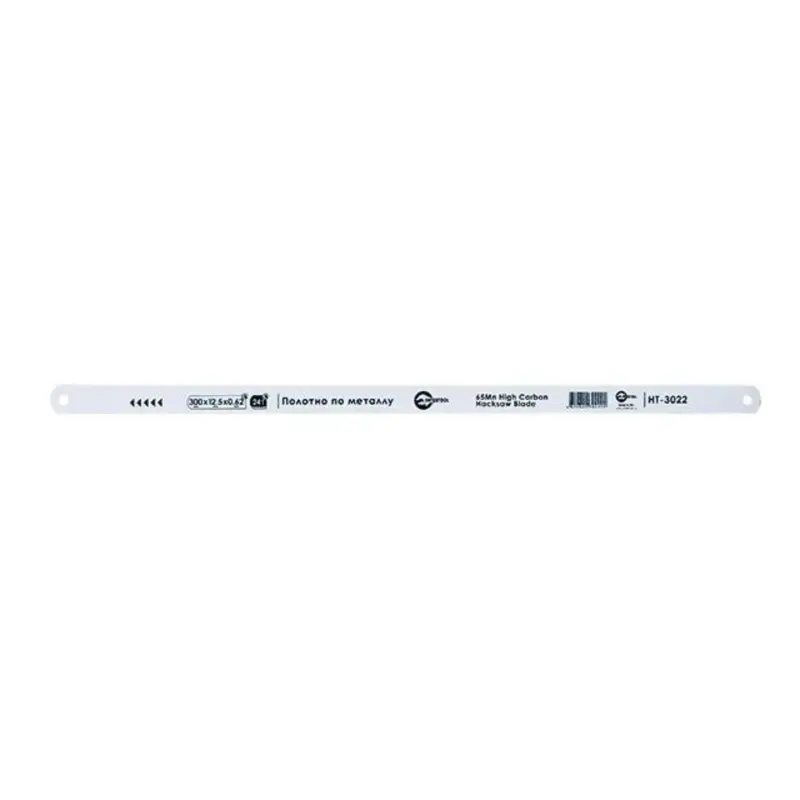 Ножовочное полотно по металлу INTERTOOL 300×12,5×0,62 мм, 24 TPI, 65Mn