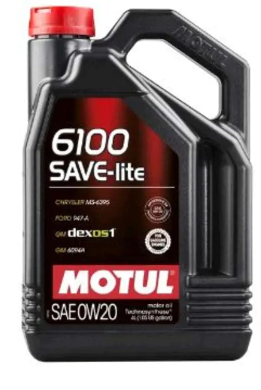Моторное масло Motul 6100 Save-Lite 0W-20, 4 л