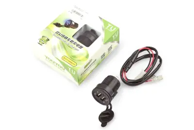 Врізна USB-зарядка YOUYOU 5 В, 3,1 А, 2 порти
