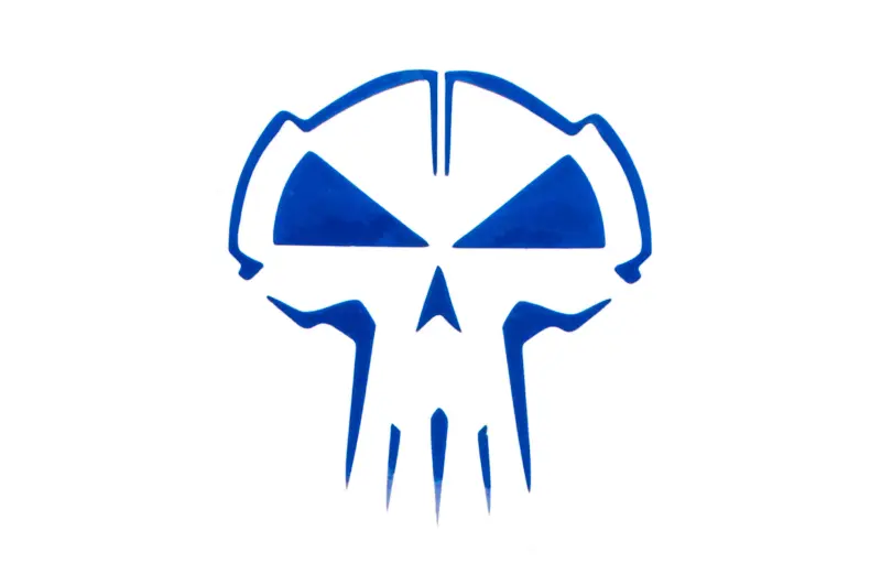 Наліпка SKULL 9×9 см