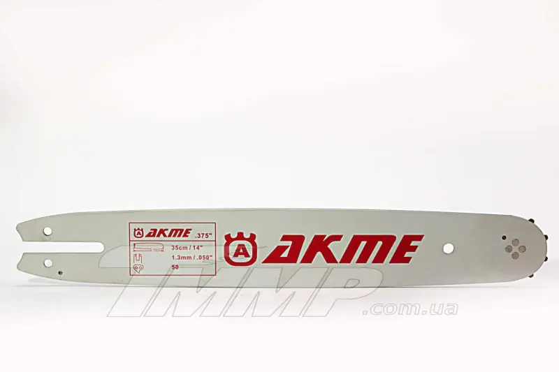 Шина для бензопили ACME 14″, 3/8″, паз 1,3 мм, 50 ланок