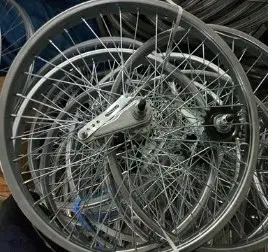 Заднее велосипедное колесо 28″ VERE с червячной втулкой, усиленное