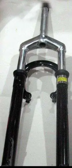 Амортизаційна велосипедна вилка FM 26″ під V-Brake, чорна