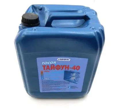 Тосол МФК Тайфун-40 G11, готовий, синій, 10 л