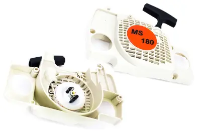 Стартер в сборе для бензопилы STIHL MS 180, 2 зацепа, BEST