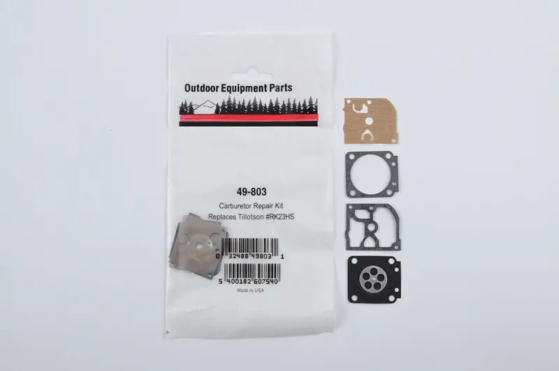 Ремкомплект карбюратора Tillotson RK-23HS / RK-17HS, 49-803