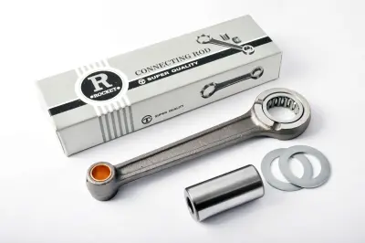 Шатун ІЖ Планета ROCKET mod.1 із втулкою, сепаратором, пальцем і шайбами