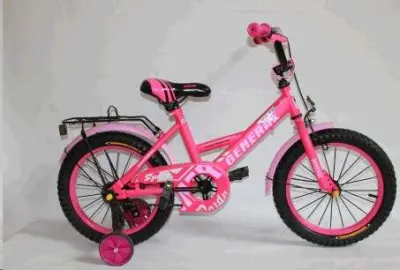 Дитячий велосипед GENERAL 16 Pink FM у зборі