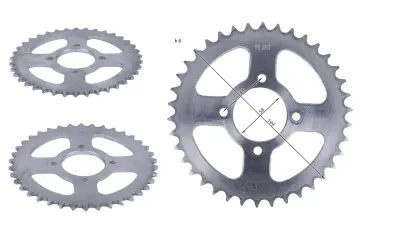 Зірка задня AMG для VP-V250L/ZS250GY-8/SP250D-7, 520, 38T