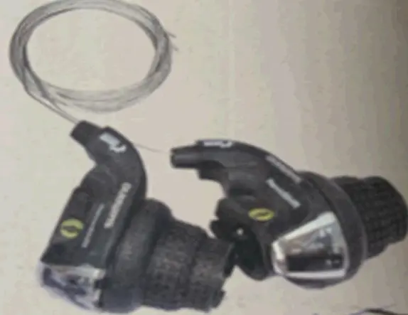 Комплект поворотных манеток Shimano RevoShift 3×7 скоростей