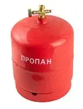 Газовий балон VRL 7,2 л, 18/34 бар