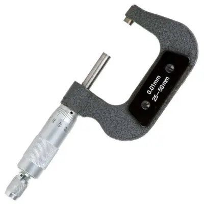 Механічний мікрометр INTERTOOL MT-3042, 25–50 мм