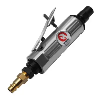 Пневматическая прямая мини-шлифмашина INTERTOOL PT-1002, цанга 6 мм