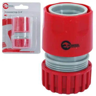 Конектор для шланга 3/4″ Intertool GE-1018