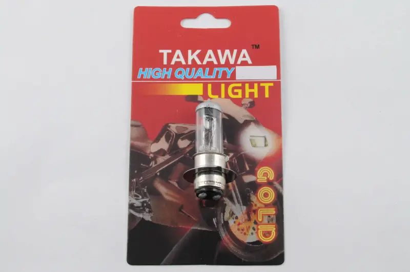 Мотолампа TAKAWA P15D-25-1 12V 50/50W, 1 вус, біла