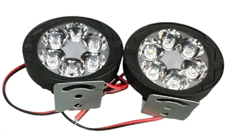 Комплект овальних LED-фар L8-9W FLOOD, 12 V, 2 шт.