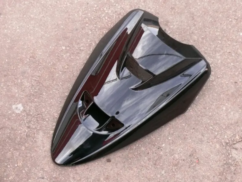 Передній пластик (дзьоб) Yamaha JOG Next Zone 3YJ чорний OLN