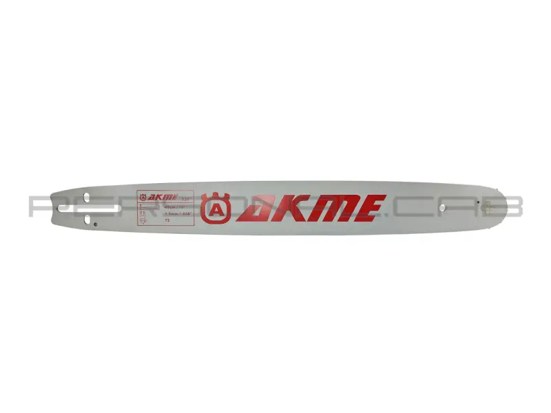 Шина пильная AKME 18″, 0.325″, паз 1,5 мм, 72 звена