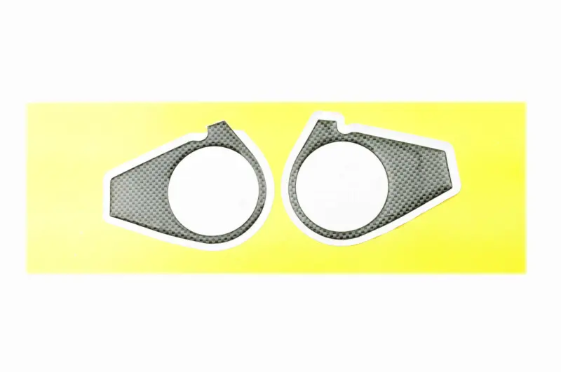 Декоративная наклейка на траверсу Carbon 10×7 см (5280)