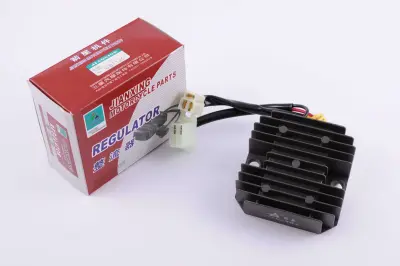 Реле-регулятор зарядки 4T GY6 50, 5 проводов 3+2, JIANXING