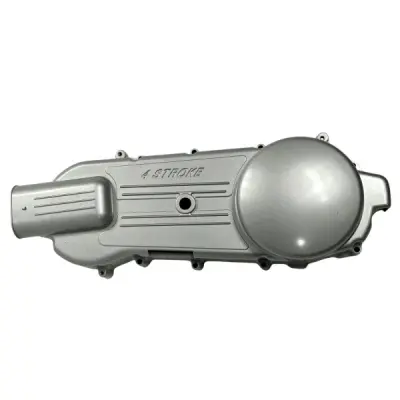 Кришка варіатора GY6 125/150 4T для коліс 12/13″, 152QMI/157QMJ, срібляста