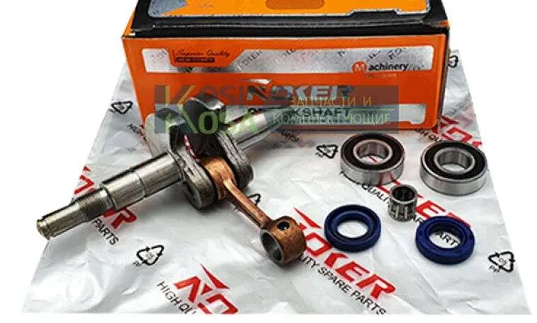 Колінвал NOKER KOSA для бензопили STIHL MS 180 p-10 з підшипниками та сальниками