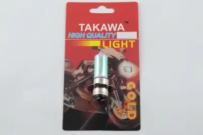 Лампа фари TAKAWA P15D-25-3 12 В 50/50 Вт, райдужний хамелеон