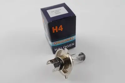 Галогенна лампа H4 12V 35/35W BLUE BOX (mod:B), біла