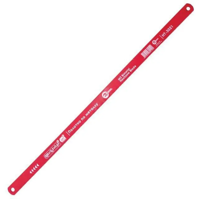 Ножовочное полотно по металлу INTERTOOL HT-3021, 300×12,5×0,62 мм, 24 TPI, M2 Bimetal