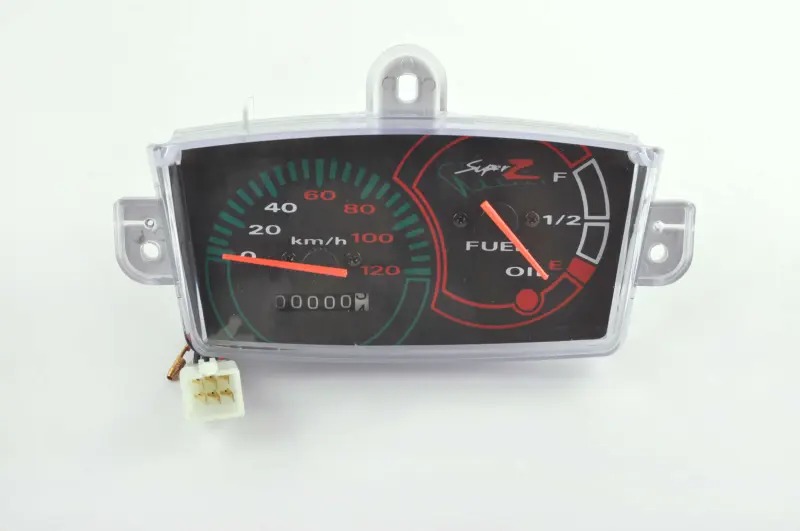 Панель приборов Yamaha JOG Z Next Zone, 120 км/ч, черная (MY-123)