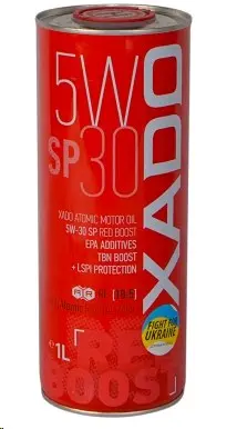 Моторна олива XADO Atomic Oil 5W-30 SP RED BOOST, 1 л