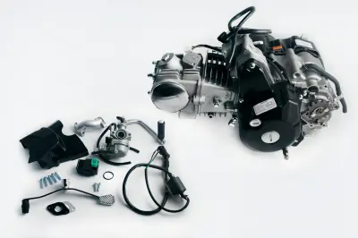 Двигун для мопеда Delta 125cc 1P53FMI 4-ступінчастий з навісним