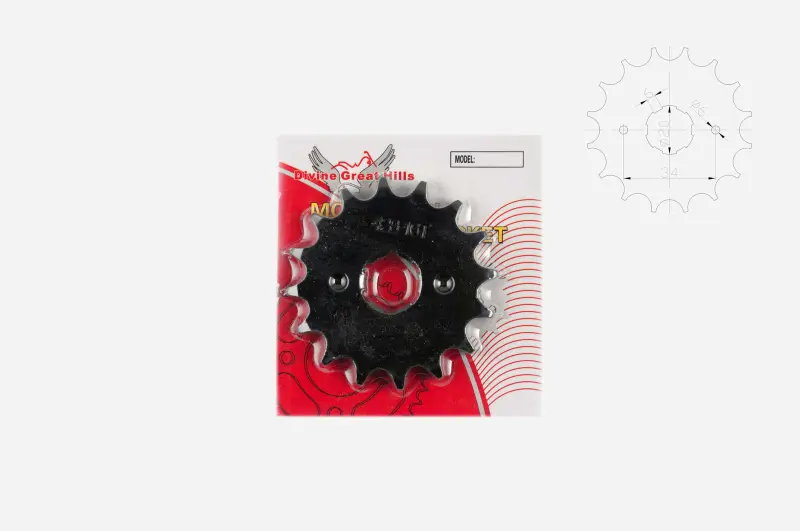 Передня зірка Zongshen ZS200-GS 428-16T DGH
