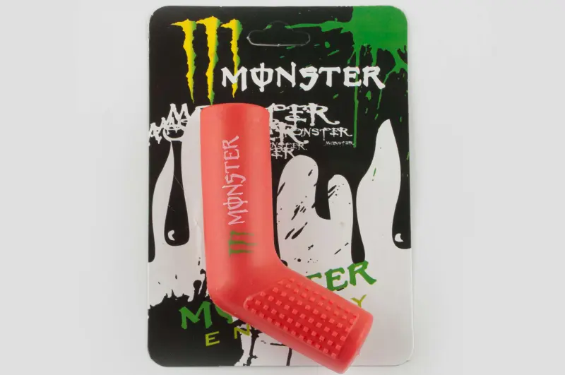 Накладка на ножку кикстартера Monster Energy XJB, красная