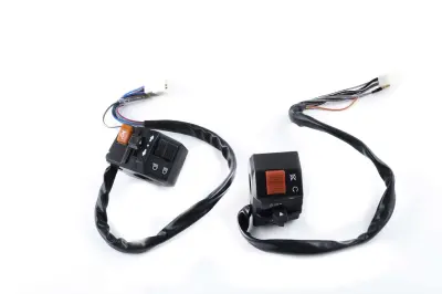 Блоки перемикачів керма Zongshen Spark R6, пара, чорні, XVP