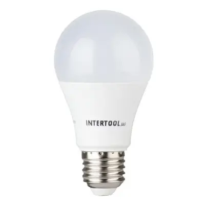 Светодиодная лампа INTERTOOL LL-0015 LED A60 12 Вт E27 220 В