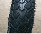Велосипедная покрышка VERE 20 x 1,95 антипрокольная 5 мм, стрела