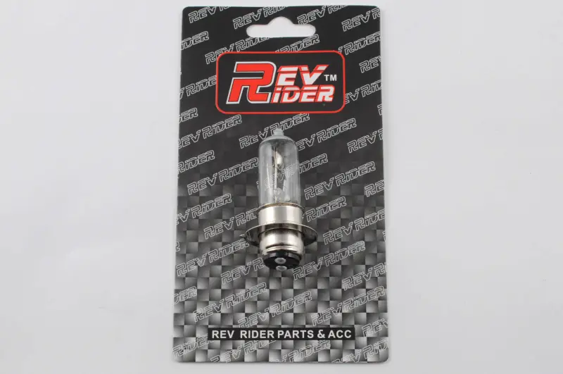 Лампа фари REV RIDER P15D-25-1 12V 18/18W, 1 вус, біла