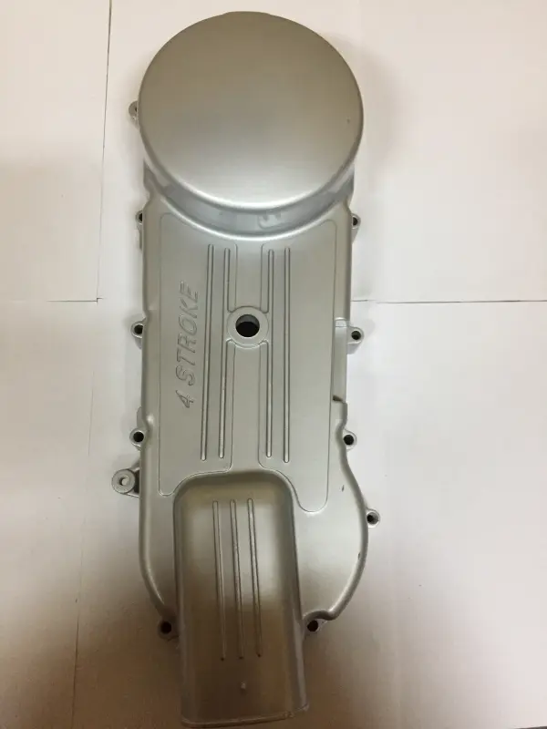 Кришка варіатора ST для GY6 125/150, 152QMI/157QMJ, колесо 12–13″, срібляста