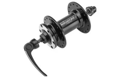 Передня втулка Novatec D471SBT, 32H, QR, 6 болтів, чорна