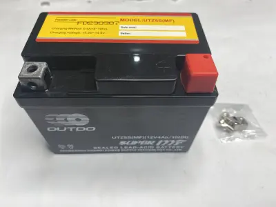 Гелевий акумулятор OUTDO UTZ5S(MF) 12V 4Ah, 111×68×86 мм