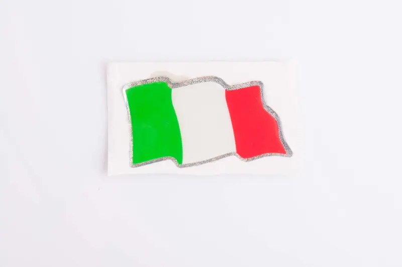 Наклейка-шильдик ITALY 9 × 4,5 см, #0745D