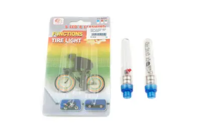 Светодиодные колпачки на ниппель YKX JY-503C, 5 LED, пара